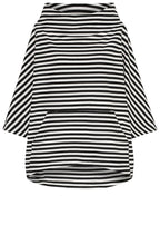 Black and White Oversized Urban Trekker Sweatshirt