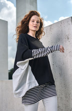 Black and White Urban Oculus Tunic Top