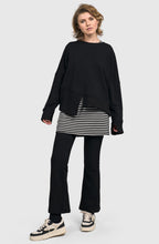 Black and White Urban Oculus Tunic Top