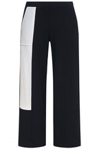Black and White Urban Stargate Cropped Trousers