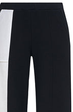 Black and White Urban Stargate Cropped Trousers