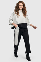 Black and White Urban Stargate Cropped Trousers