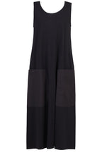 Black Pocket Detail Dress