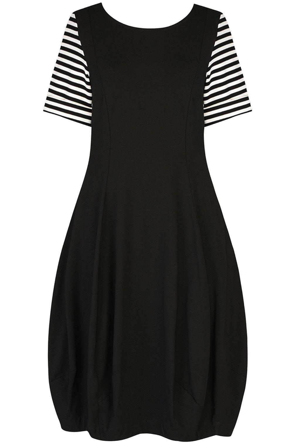 Black Urban Daytime Cocoon Dress