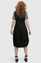 Black Urban Daytime Cocoon Dress