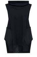 Black Urban Logan Sleeveless Tunic