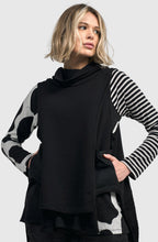 Black Urban Logan Sleeveless Tunic