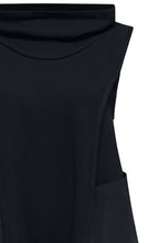 Black Urban Logan Sleeveless Tunic