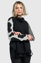 Black Urban Logan Sleeveless Tunic