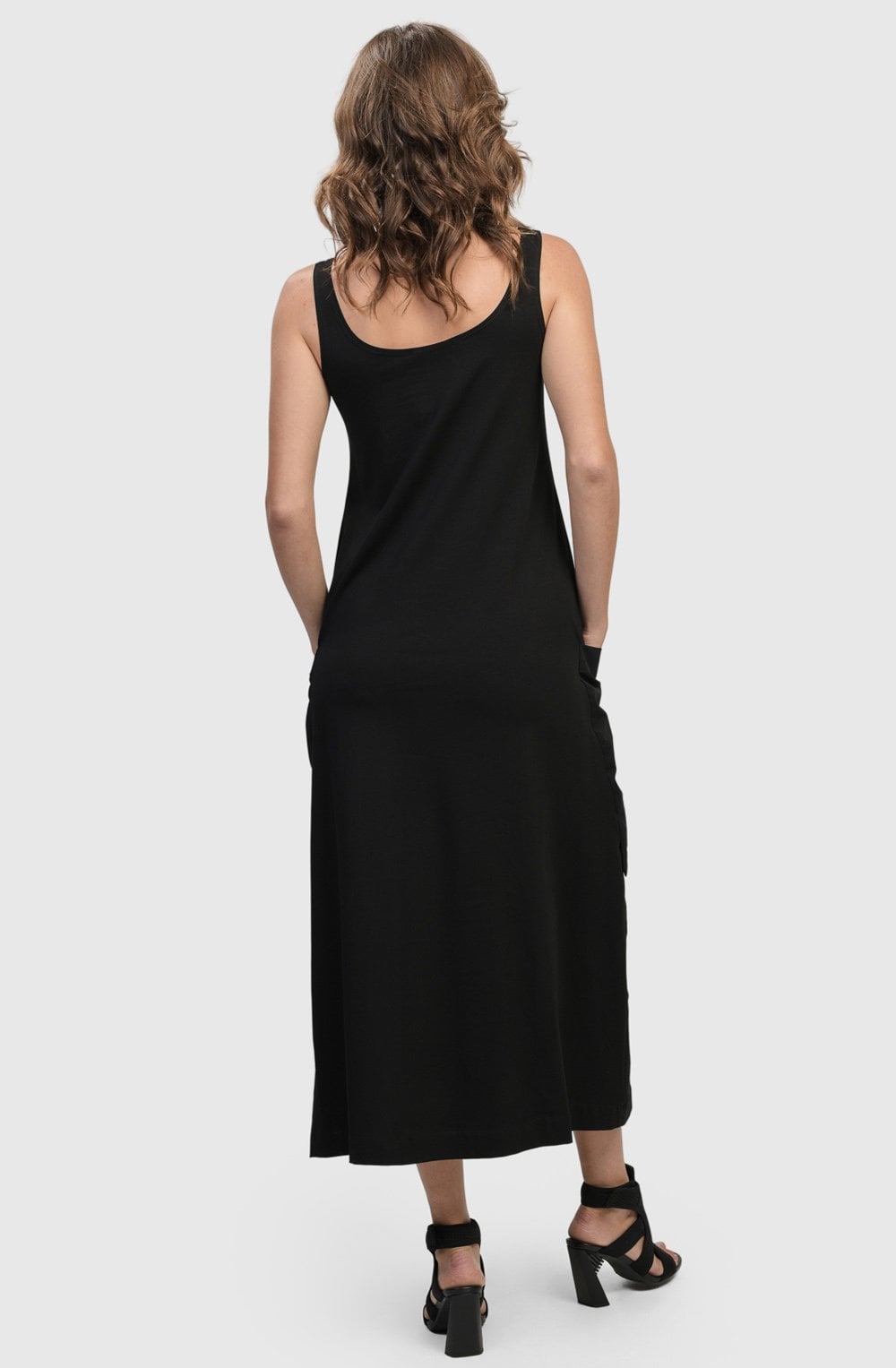 Black Urban Maxi Tank Dress