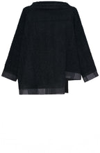 Black Urban Zora Poncho Style Jumper