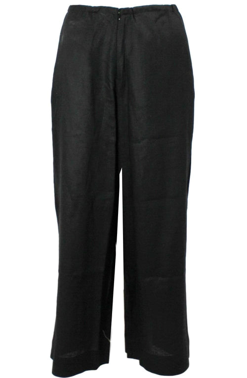 Black Wide Leg Culottes
