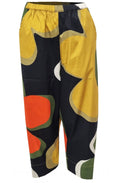 Bold Floral Print Trousers