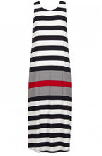 Bold Striped Maxi Dress