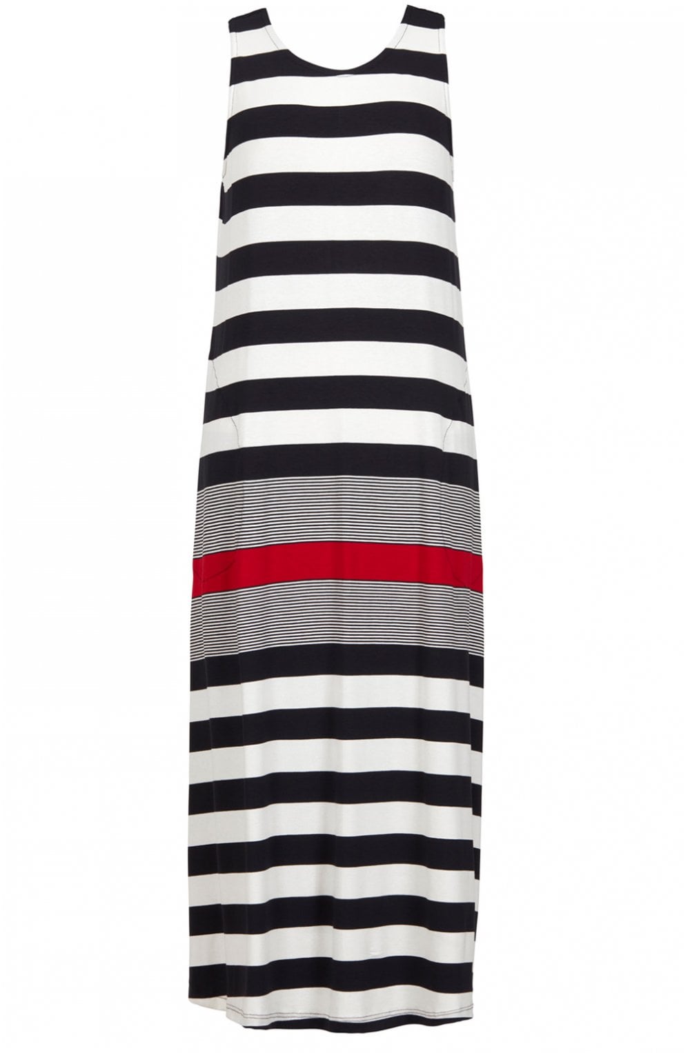 Bold Striped Maxi Dress