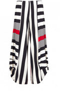 Bold Striped Wide Leg Culottes