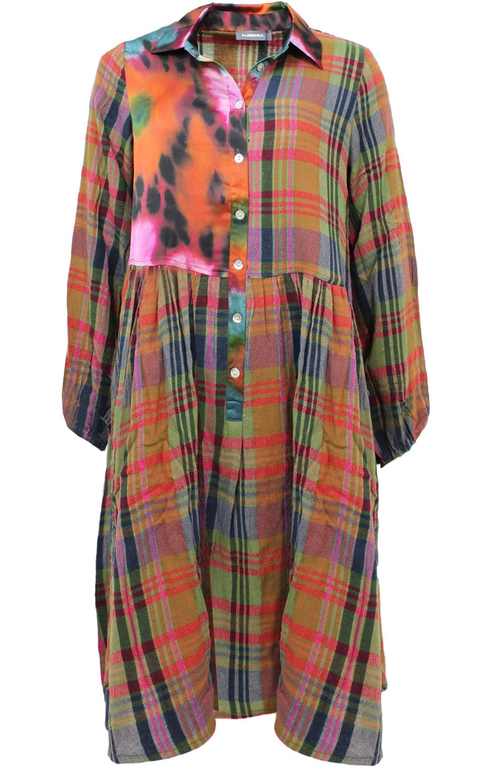 Check Shirt Dress