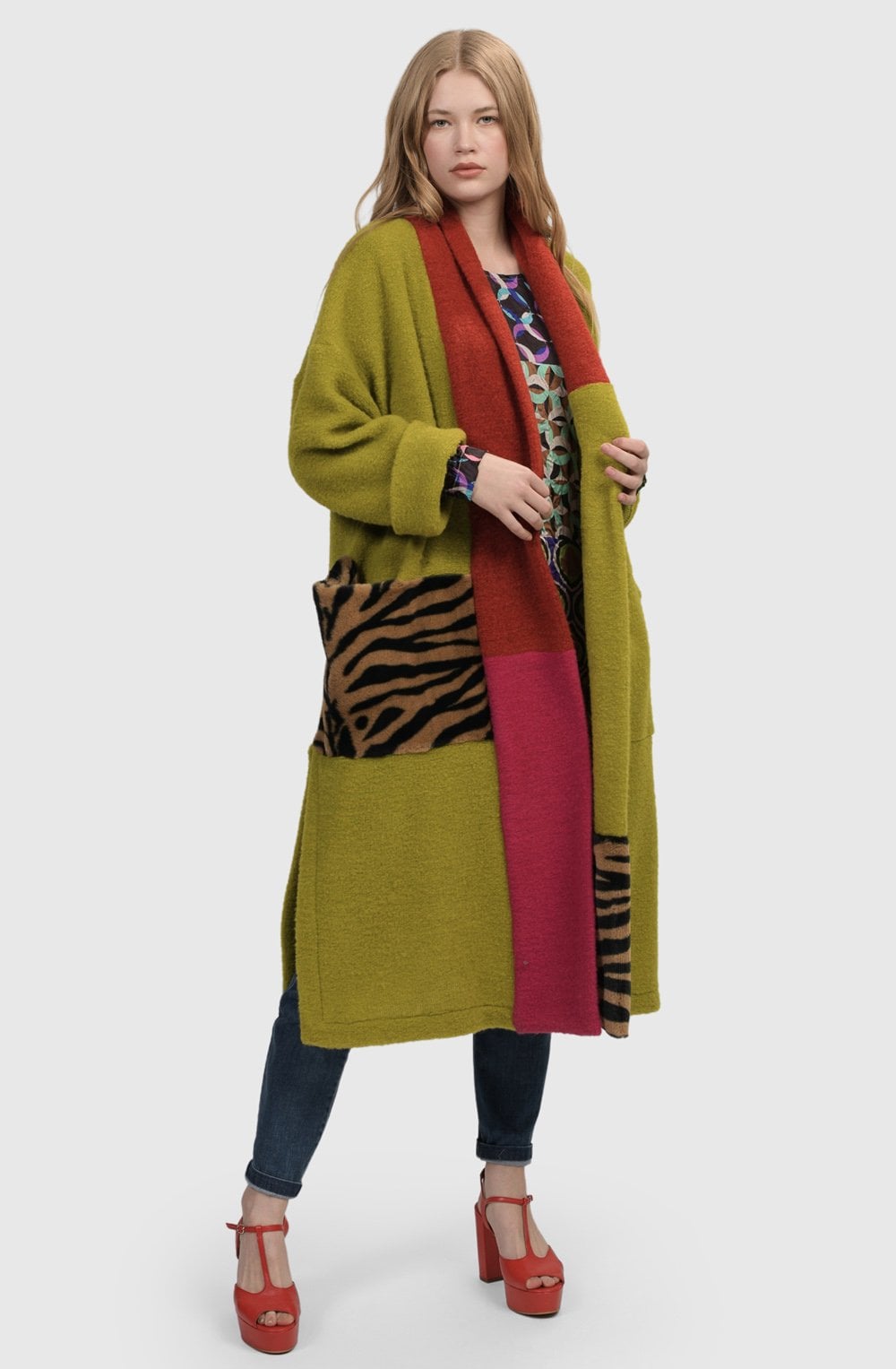 Funkadelic Diva Knitted Coat