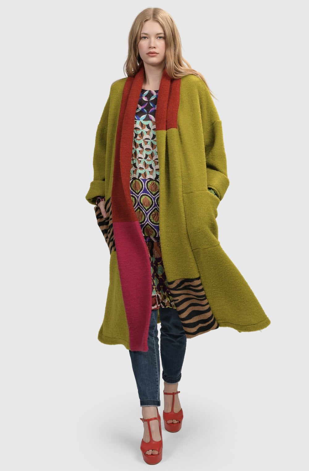 Funkadelic Diva Knitted Coat