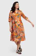 Garden Floral Button Down Dress