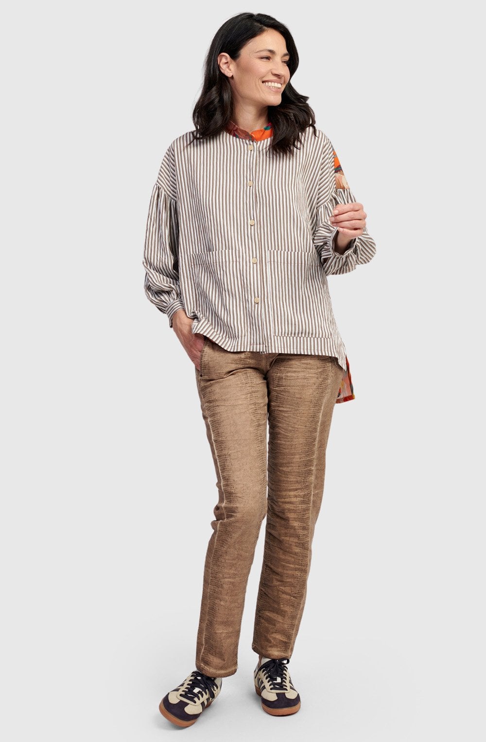Garden Louisiana Hi Lo Blouse