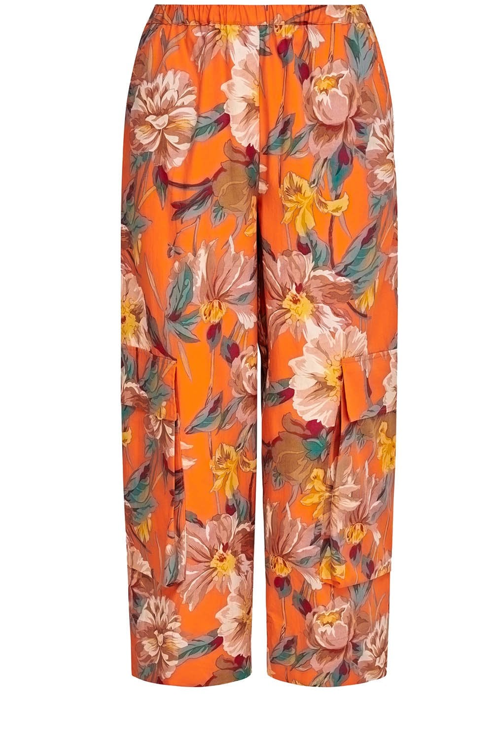 Garden Wide Leg Cropped Trousers