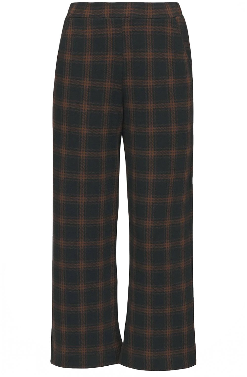 Ginger Plaid Wide Leg Culottes