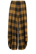 Honey Wide Leg Check Culottes