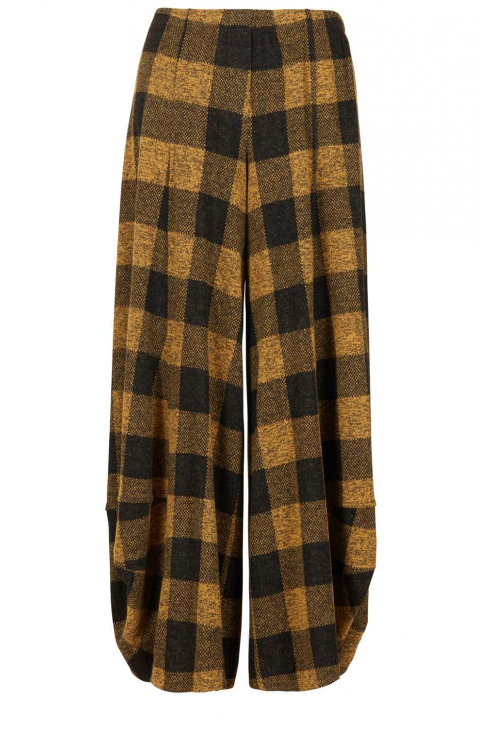 Honey Wide Leg Check Culottes