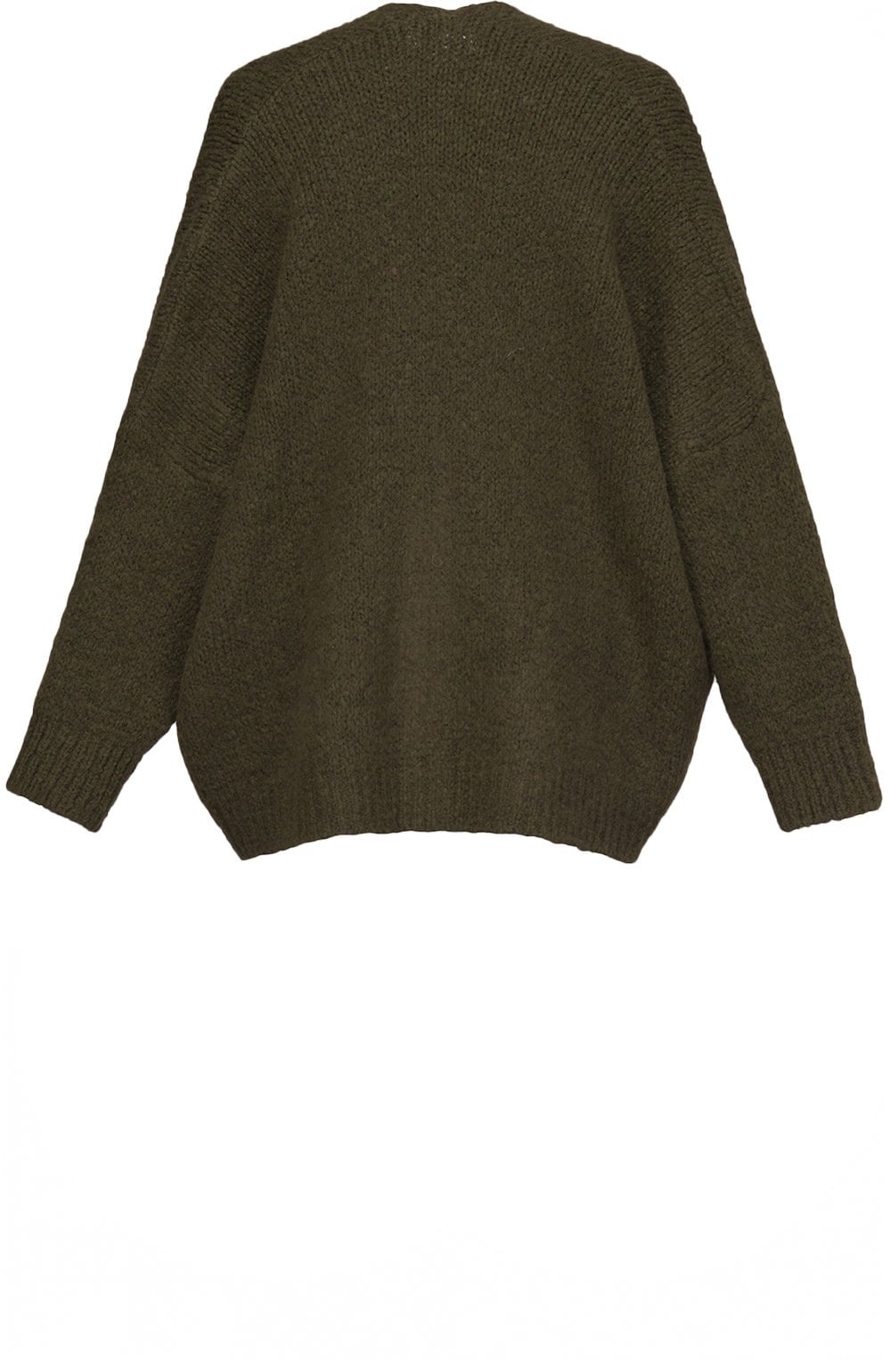 Khaki Button Up Cardigan