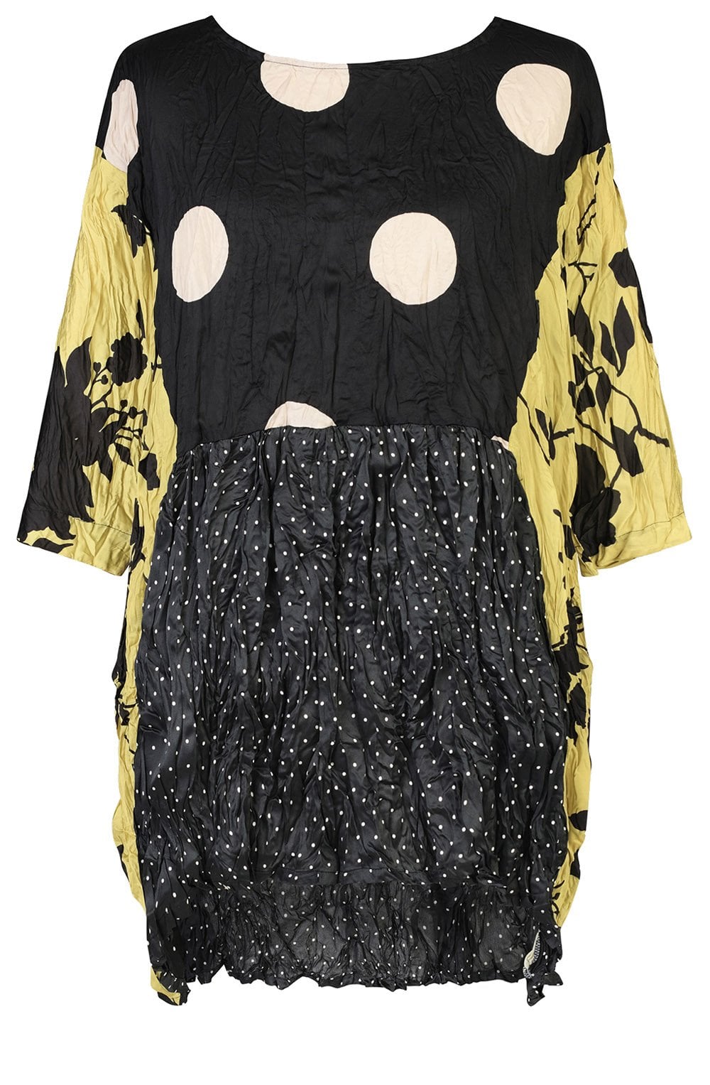 Mixed Crinkle Tunic