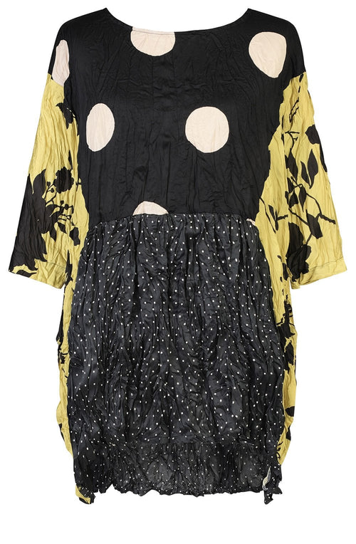 Mixed Crinkle Tunic