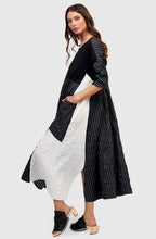 Monochrome Urban Morocco Midi Dress