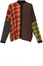 Multi colour Mixed Print Absract Top