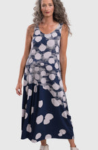 Navy Cloud Tank Dress