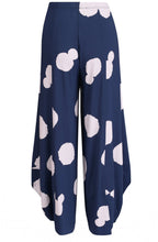 Navy Spot Punto Pants