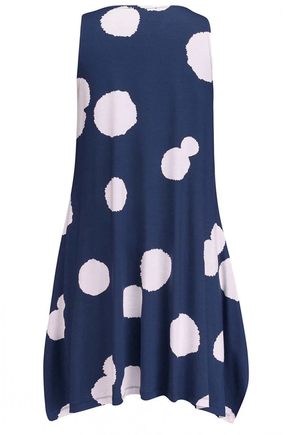 Navy Trapeze Tank Tunic