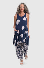 Navy Trapeze Tank Tunic
