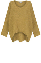 Ochre Oversized Loose Knit Jumper