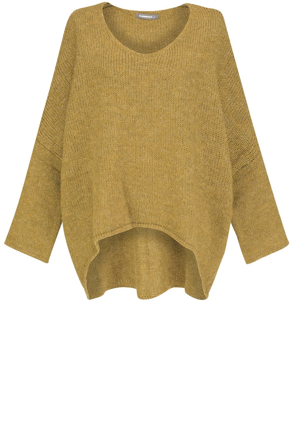Ochre Oversized Loose Knit Jumper