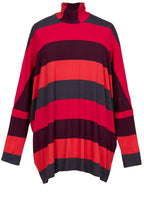 Oversized Bold Striped Top