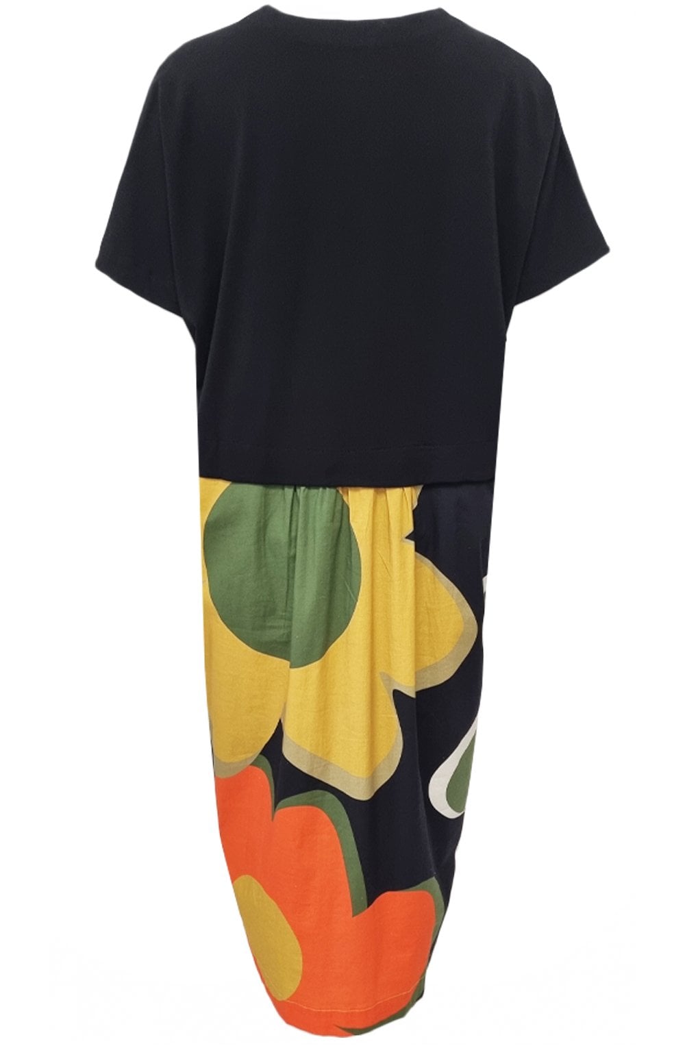 Oversized Floral Dress with Pockets