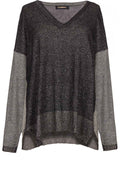 Oversized Metallic Jumper