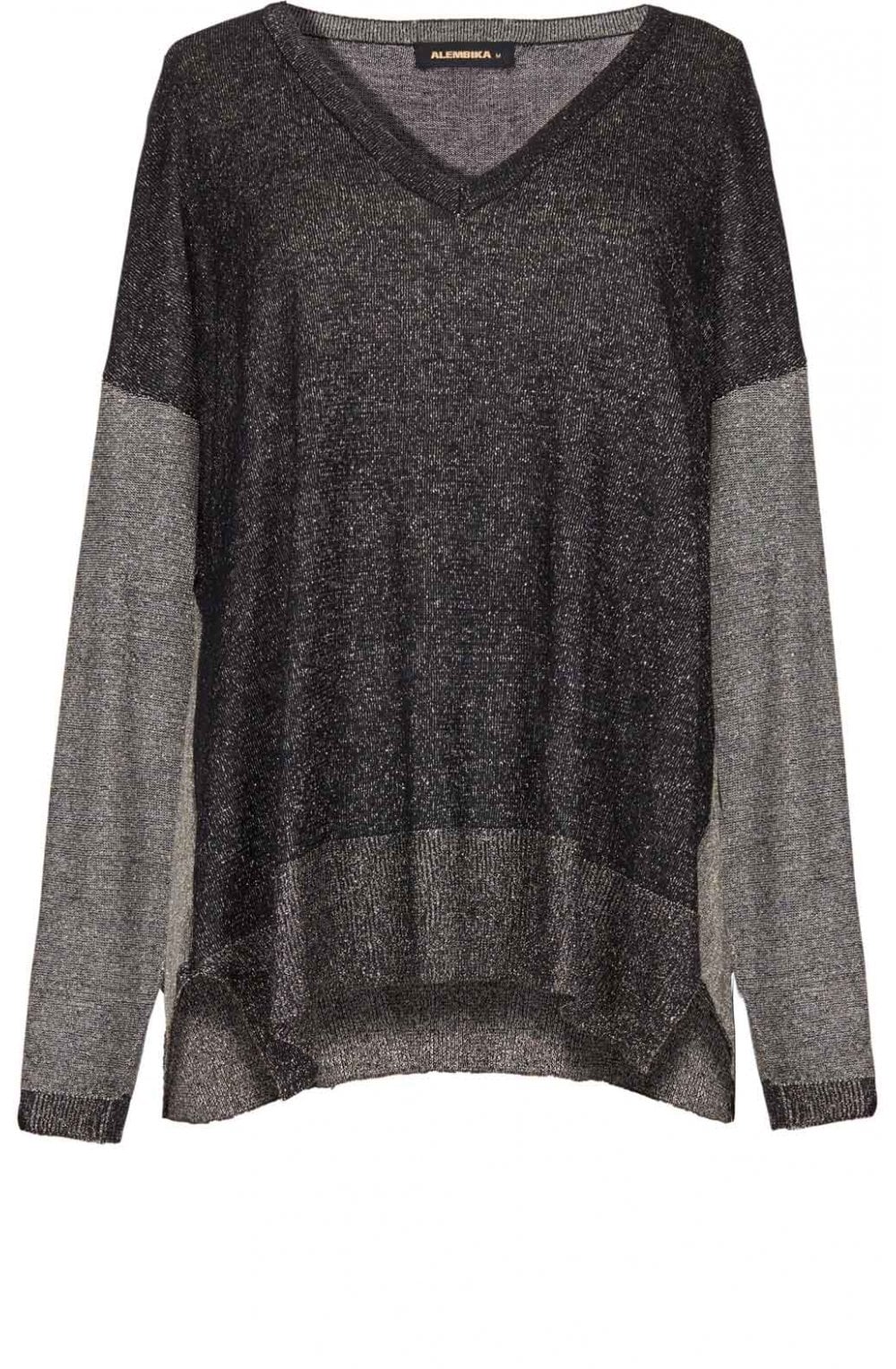 Oversized Metallic Jumper