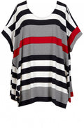 Oversized Striped Top