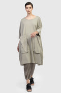Sage Urban Jersey Tulip Dress