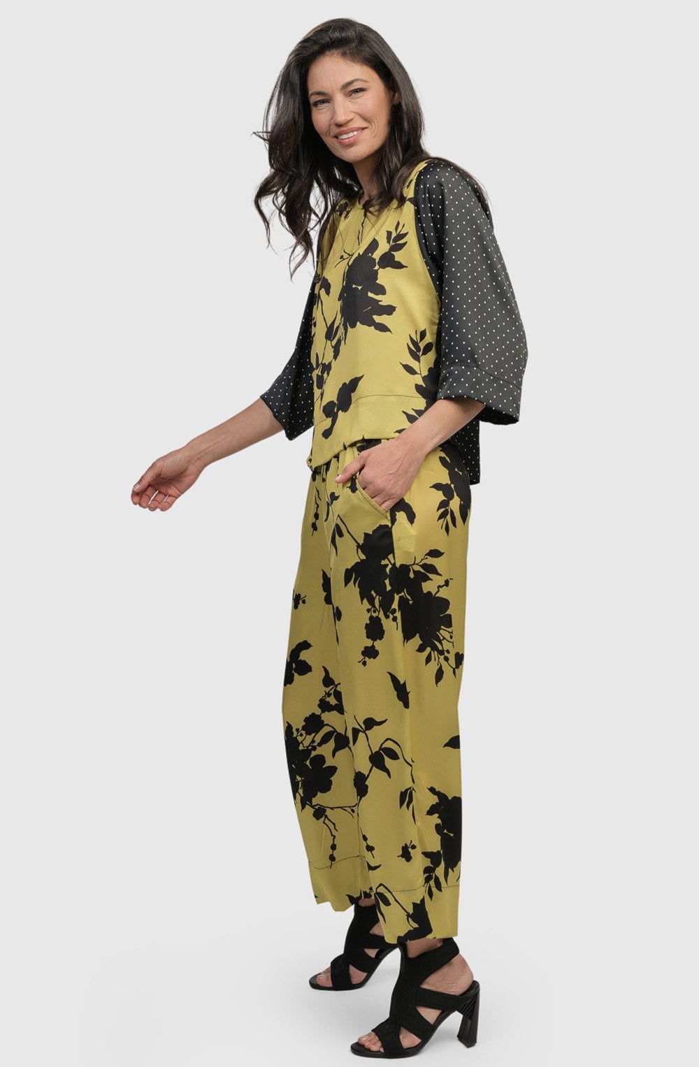 Satin Feel Tipsy Top