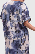 Sky Linen Over Sized Shift Dress