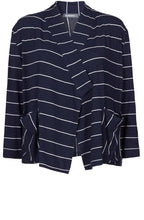 Striped Jersey Jacket