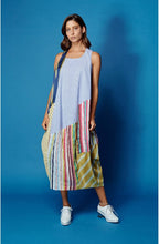 Striped Patchwork Dress